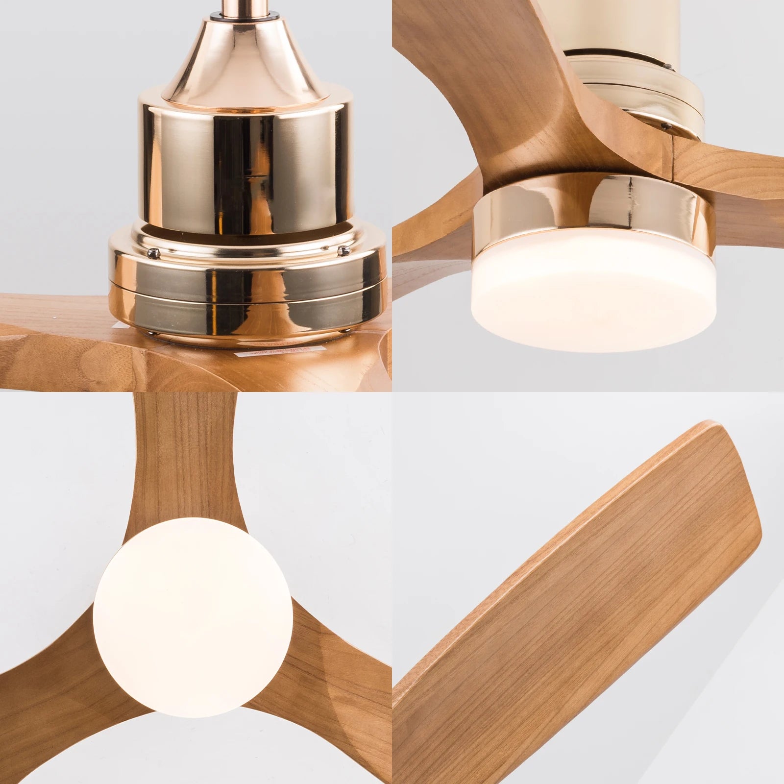 Modern LED Light Ceiling Fan With Remote Control
