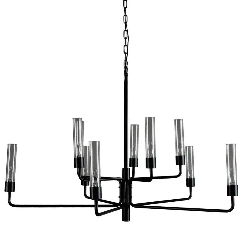 iron chandelier modern