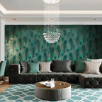 Double Sphere Raindrop Crystal Chandelier Modern Long Stair Chandelier