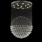 Luxury Clear Crystal Raindrop Chandelier