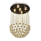 Luxury Clear Crystal Raindrop Chandelier