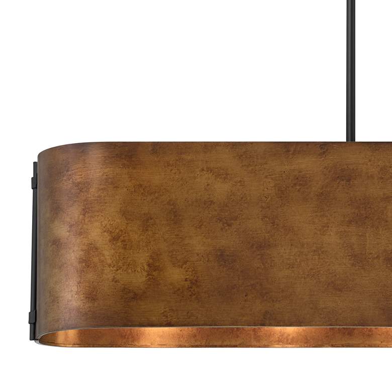 Rustic Bronze Farmhouse Chandelier – 41.5"