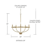 farmhouse chandelier 5