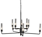iron chandelier modern