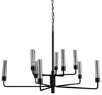 iron chandelier modern