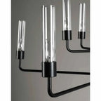 iron chandelier modern