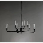 iron chandelier modern