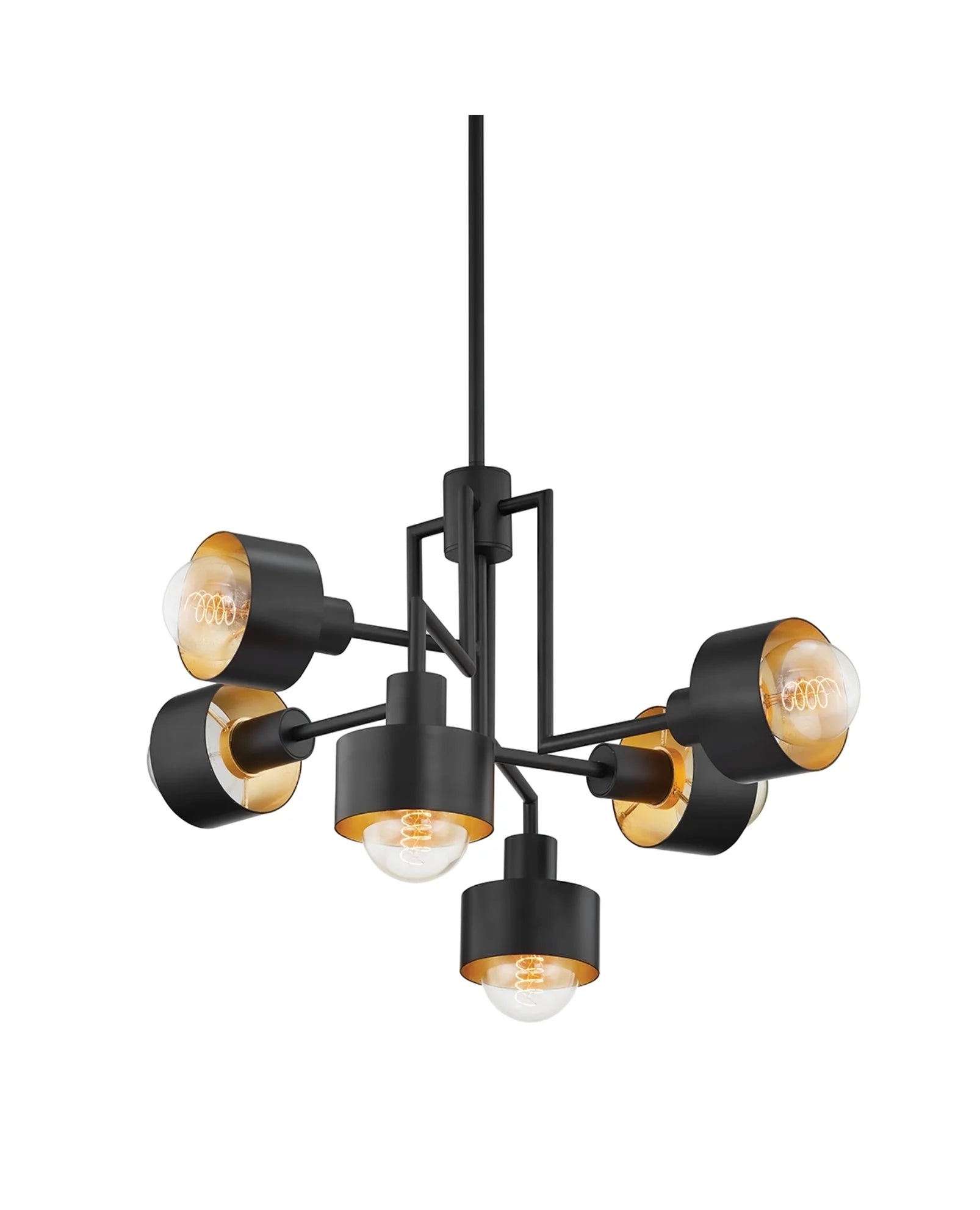 6 Light Iron Chandelier